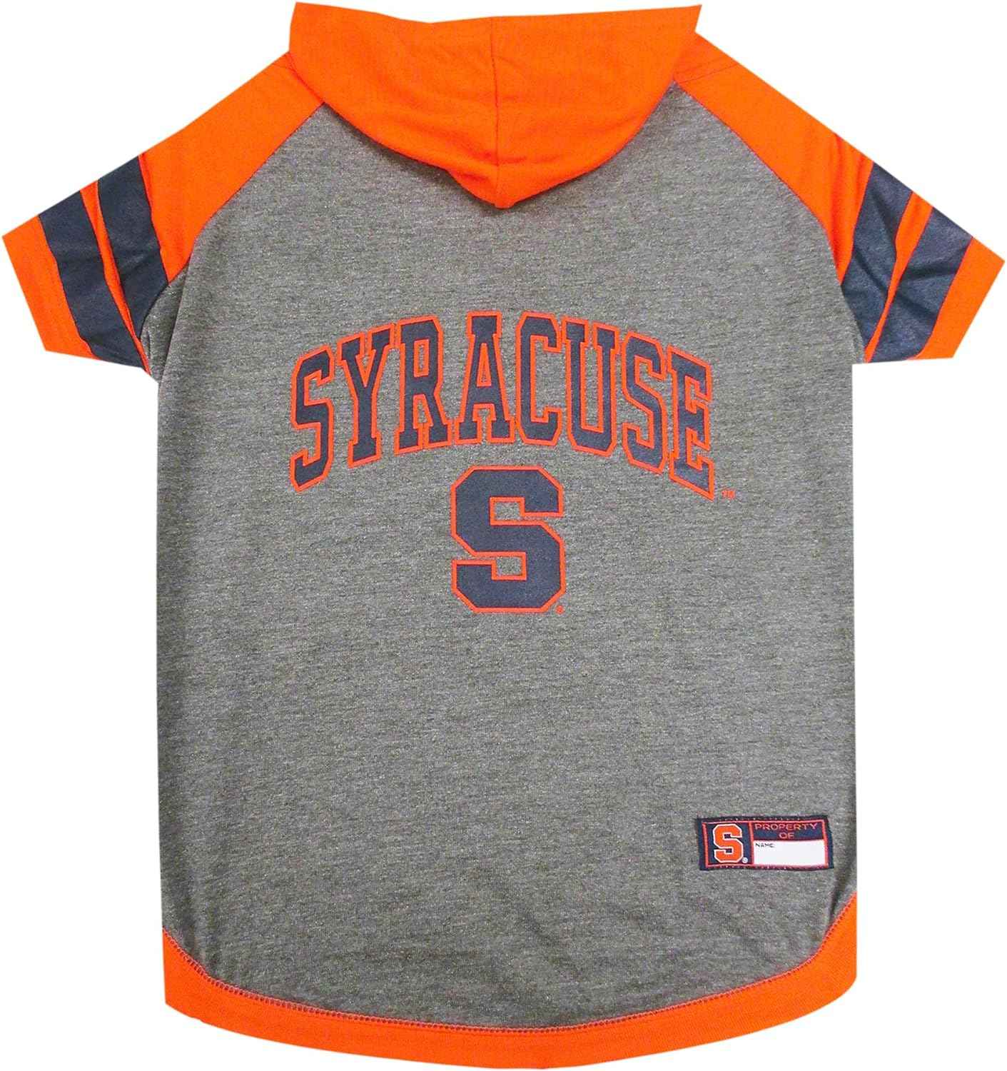 NCAA Syracuse University Orange Hooded Dog T-Shirt