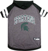 NCAA Michigan State University Spartans Hooded Dog T-Shirt