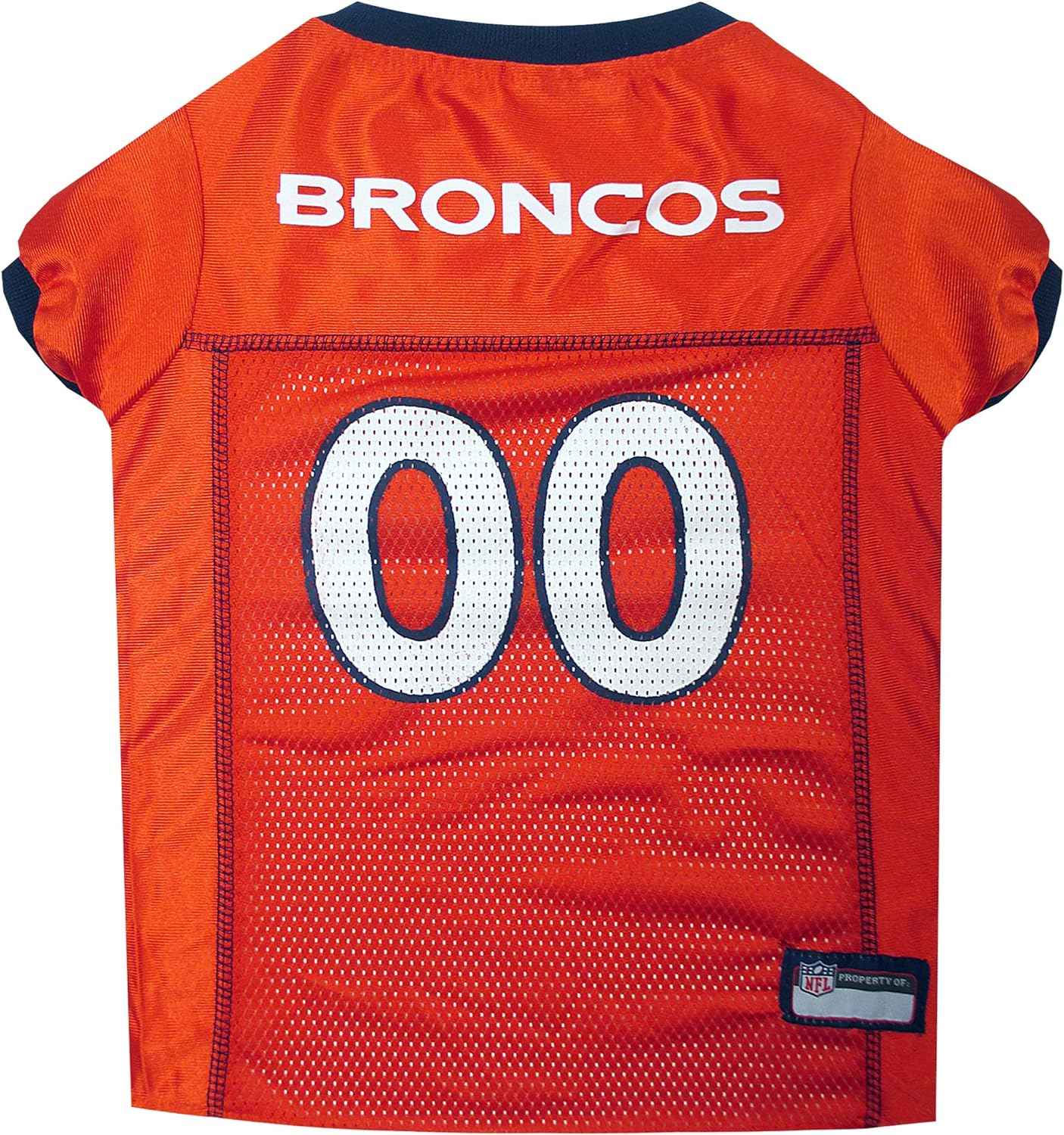 NFL Denver Broncos Mesh Pet Jersey