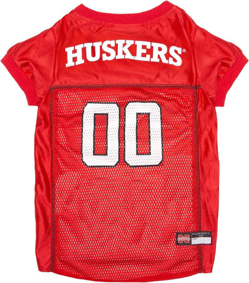 NCAA Nebraska Mesh Pet Jersey