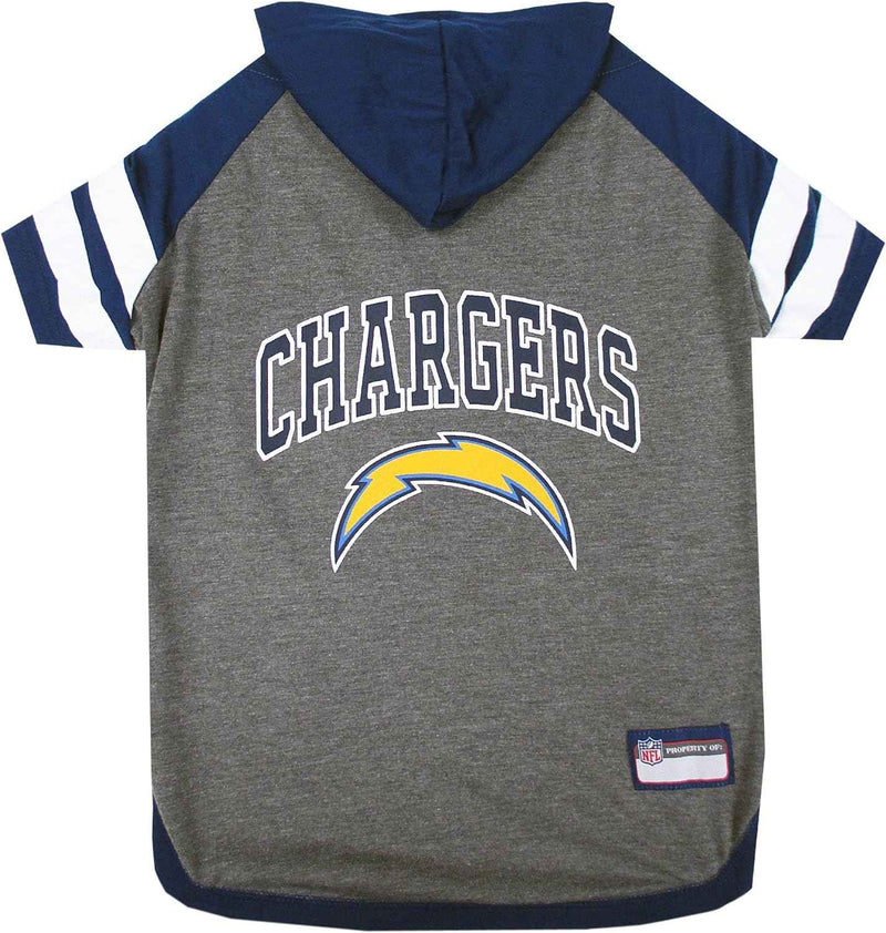 NFL Los Angeles Chargers Hooded Dog T-Shirt