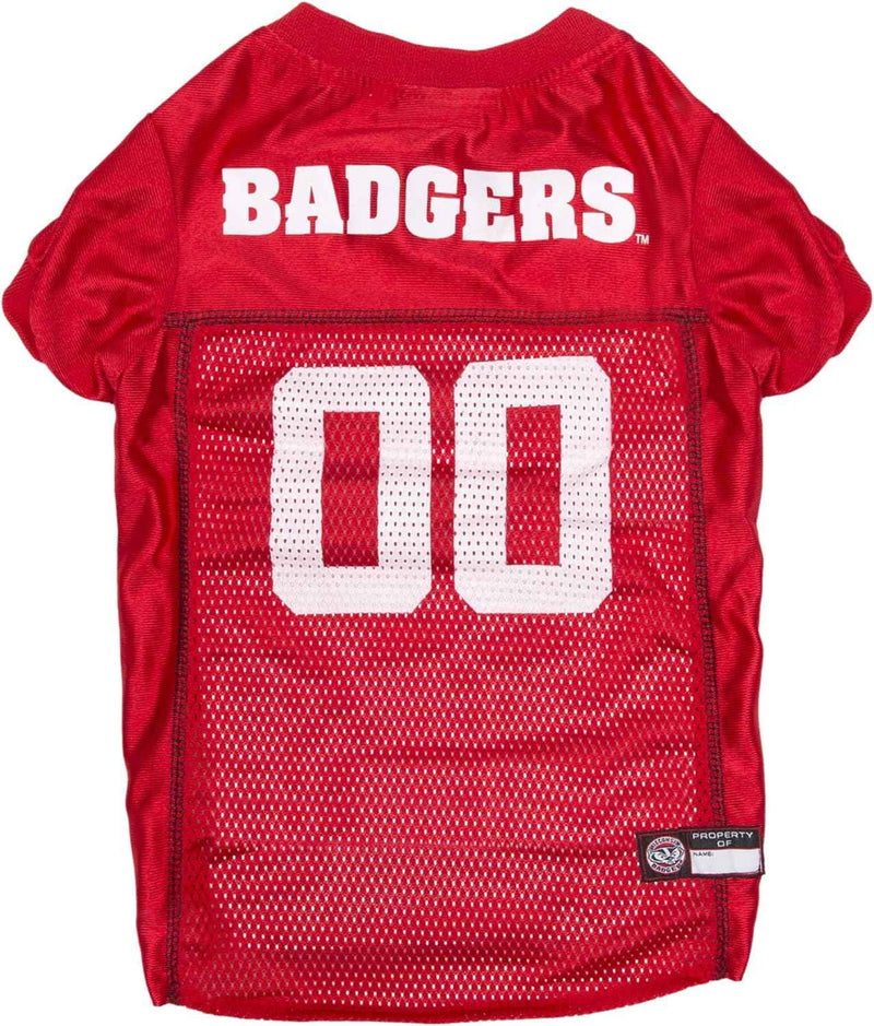 NCAA Wisconsin Mesh Pet Jersey