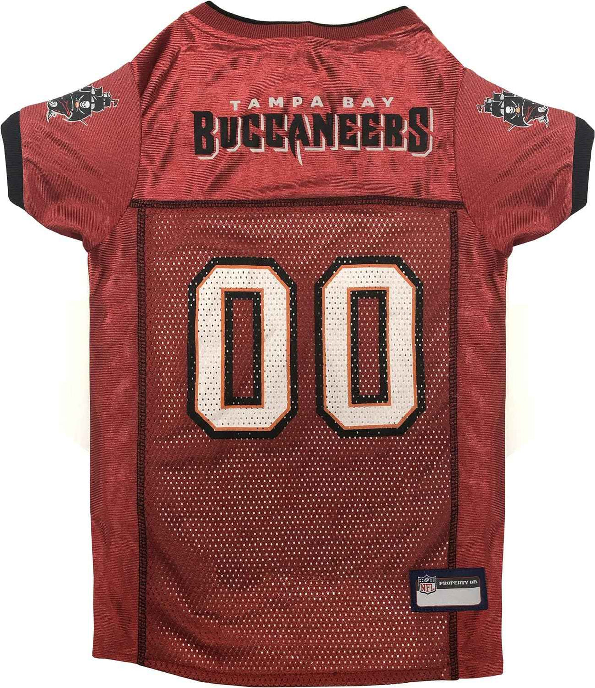 NFL Tampa Bay Buccaneers Striped Mesh Pet Jersey