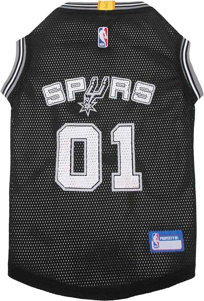 NBA San Antonio Spurs Basketball Mesh Pet Jersey