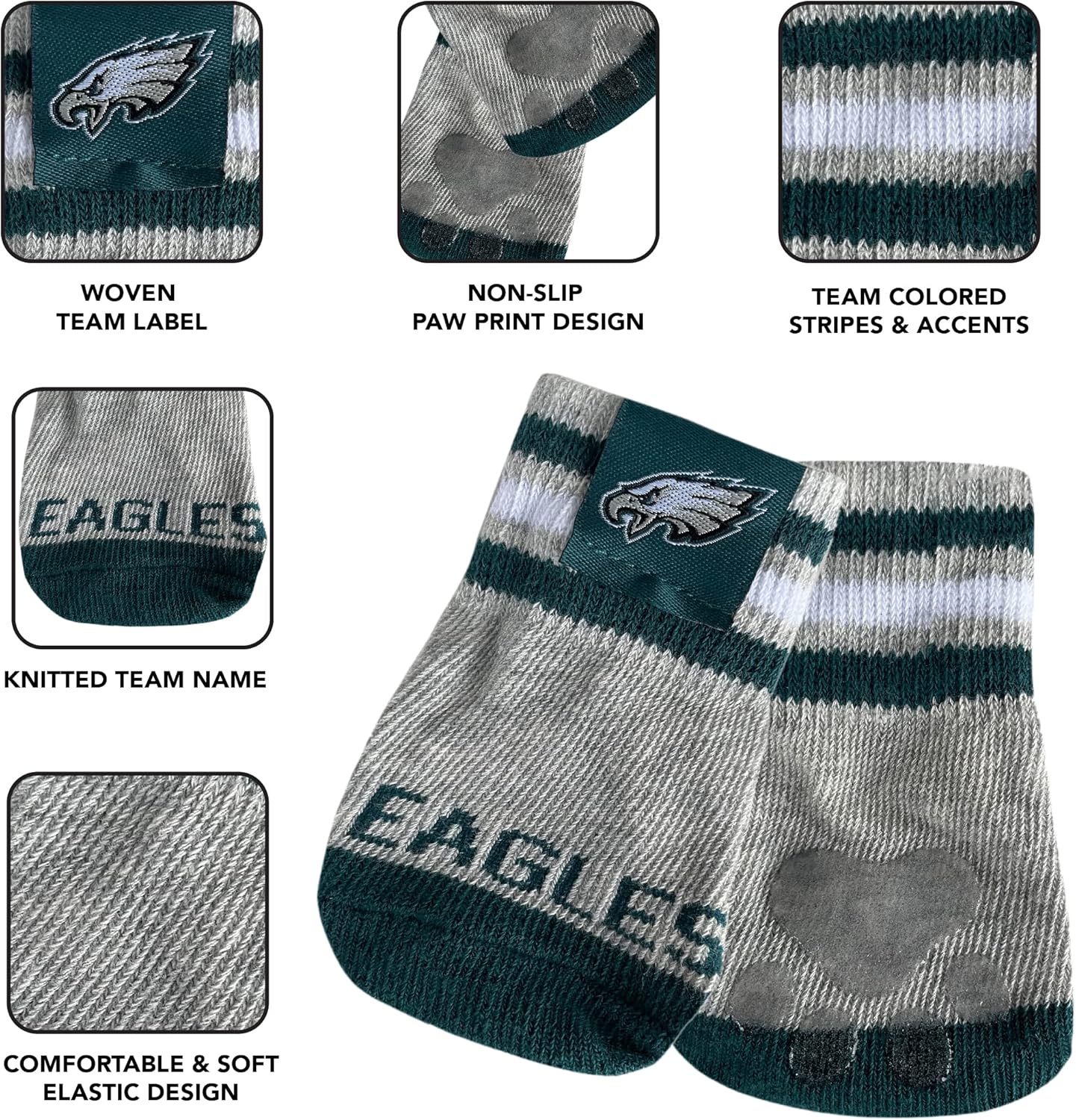 Philadelphia Eagles Pet Socks