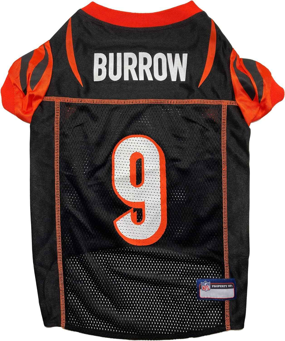 NFL Cincinnati Bengals Joe Burrow Mesh Pet Jersey