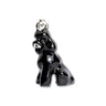 Parisian Pet Poodle Black Key Chain - Durable, Stylish Black Key Ring for Dogs, Ideal Gift for Poodle Fans