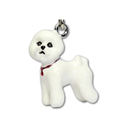 Parisian Pet Bichon Key Chain for Dogs - Trendy, Durable, Stylish Key Ring, Perfect Accessory for Bichon Lovers and Dog Lovers