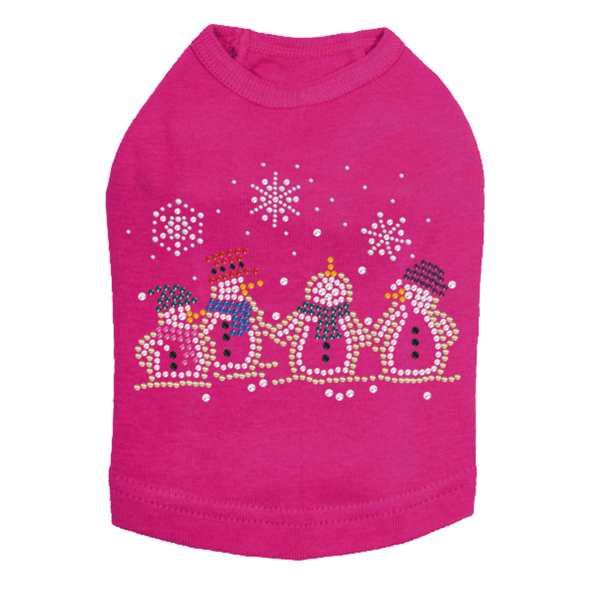 Snowman Family - Dog Tank