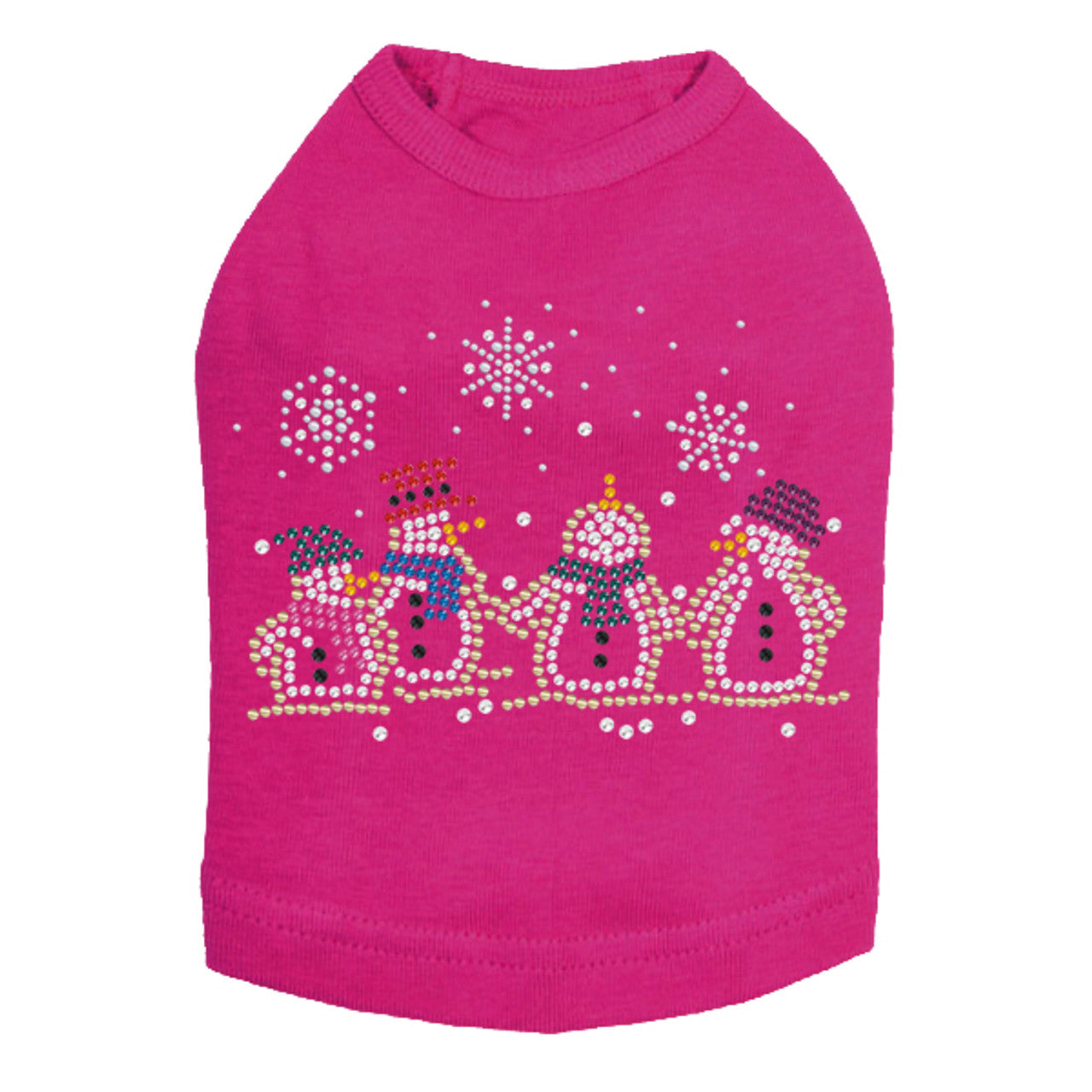 Snowman Family - Dog Tank