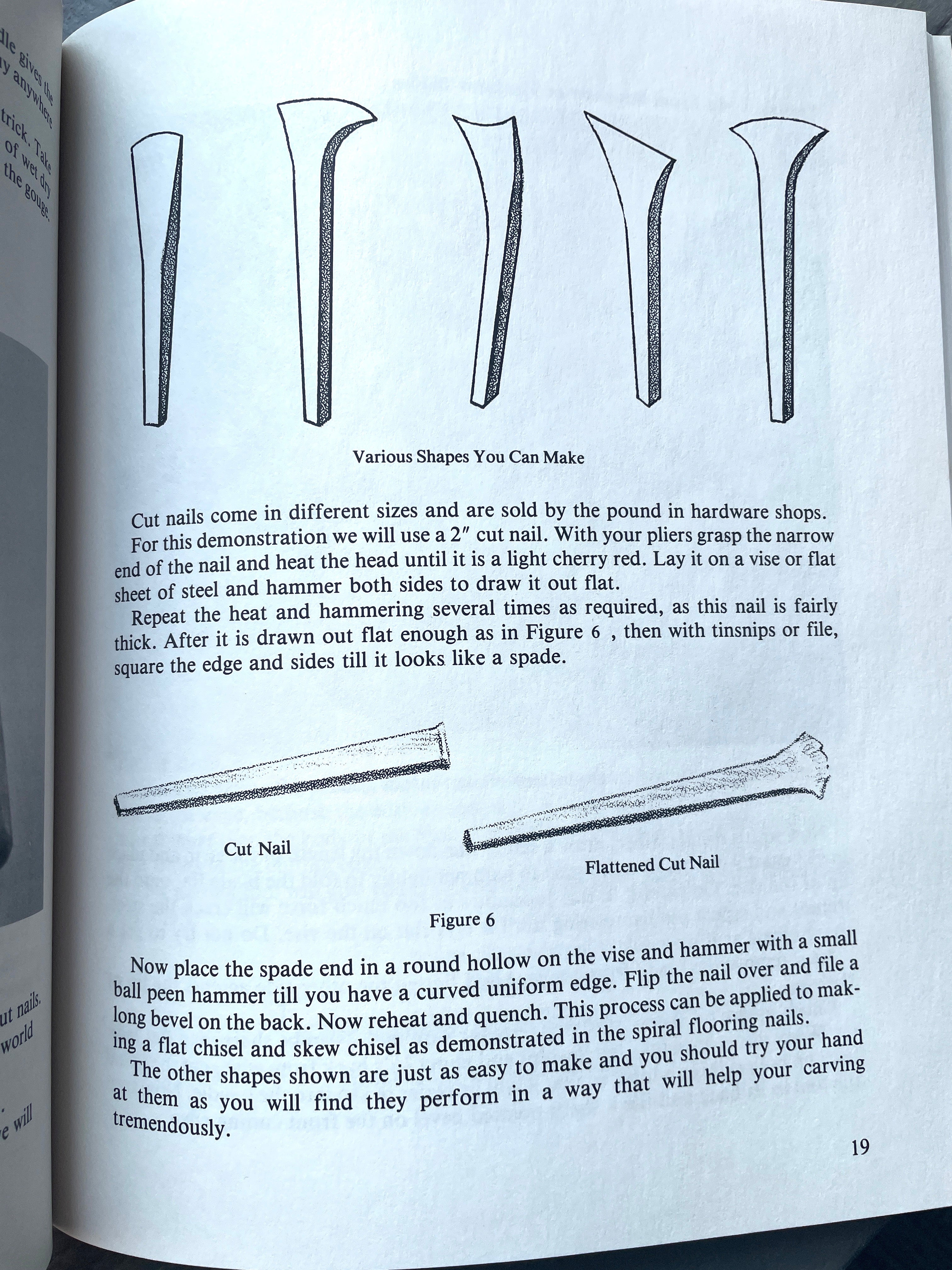 How to Make Your Own Woodcarving Tools from Nails, Hacksaw Blades, Umbrella Ribs, and Scrap Metal