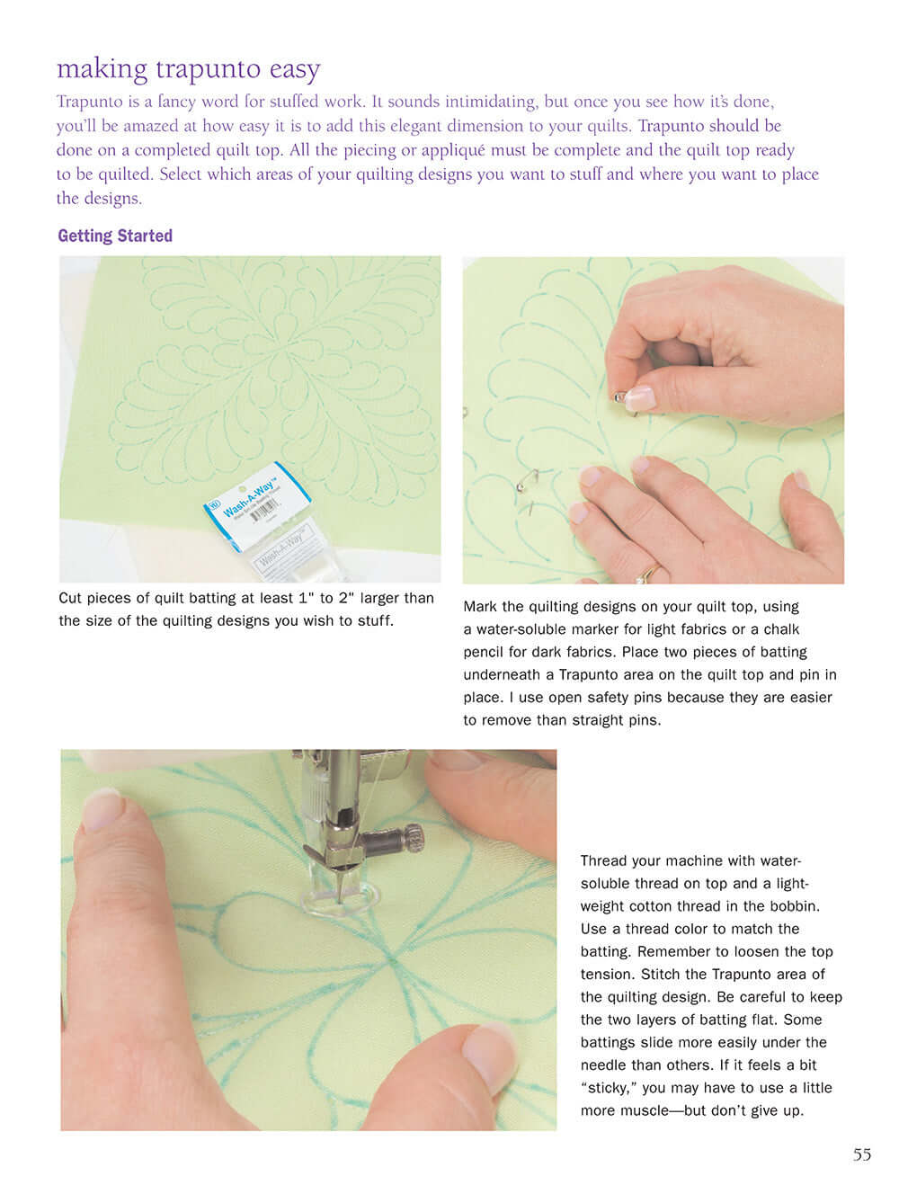 Machine Quilting: The Basics & Beyond