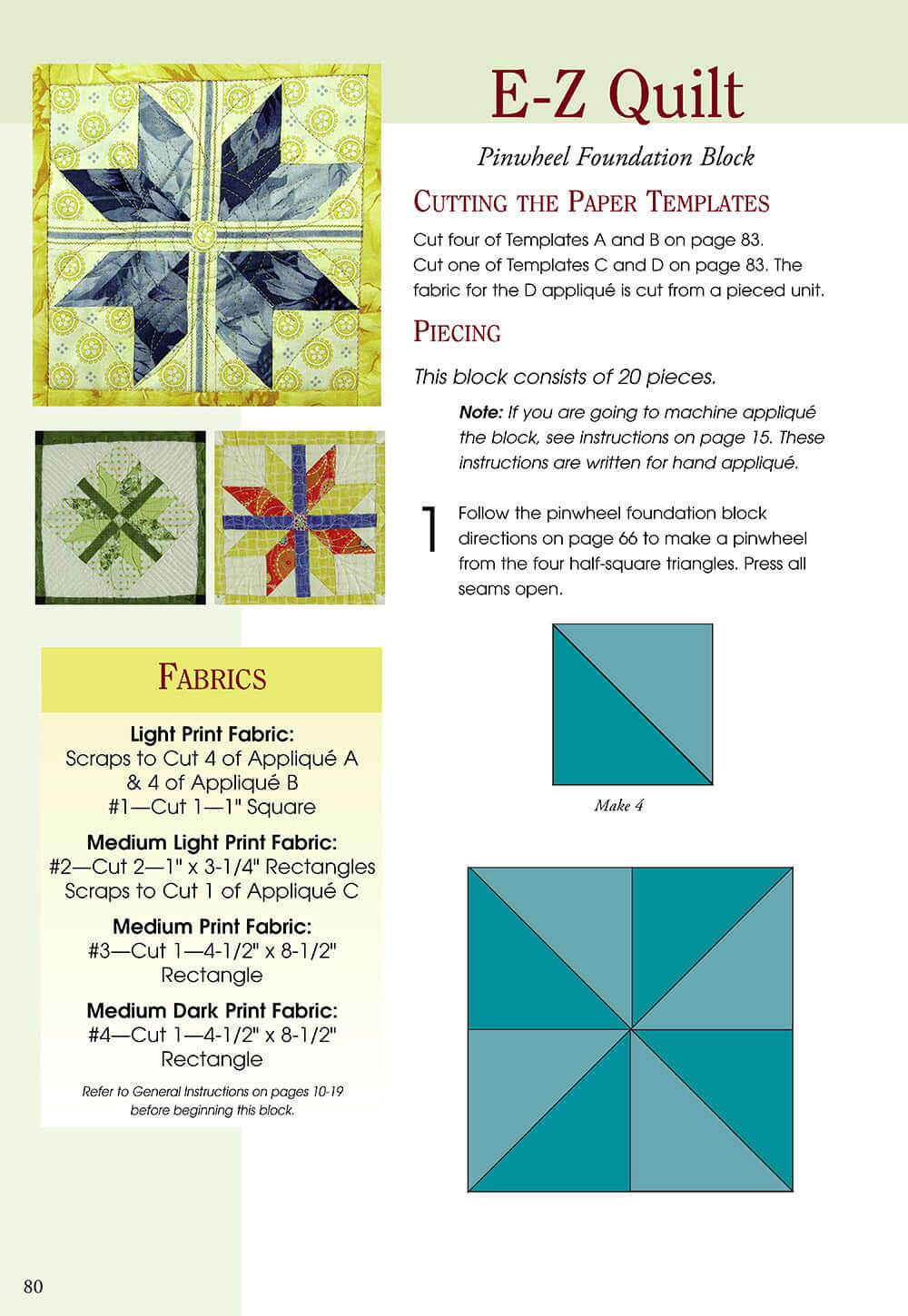 Penny Haren's Pieced Appliqué More Blocks & Projects