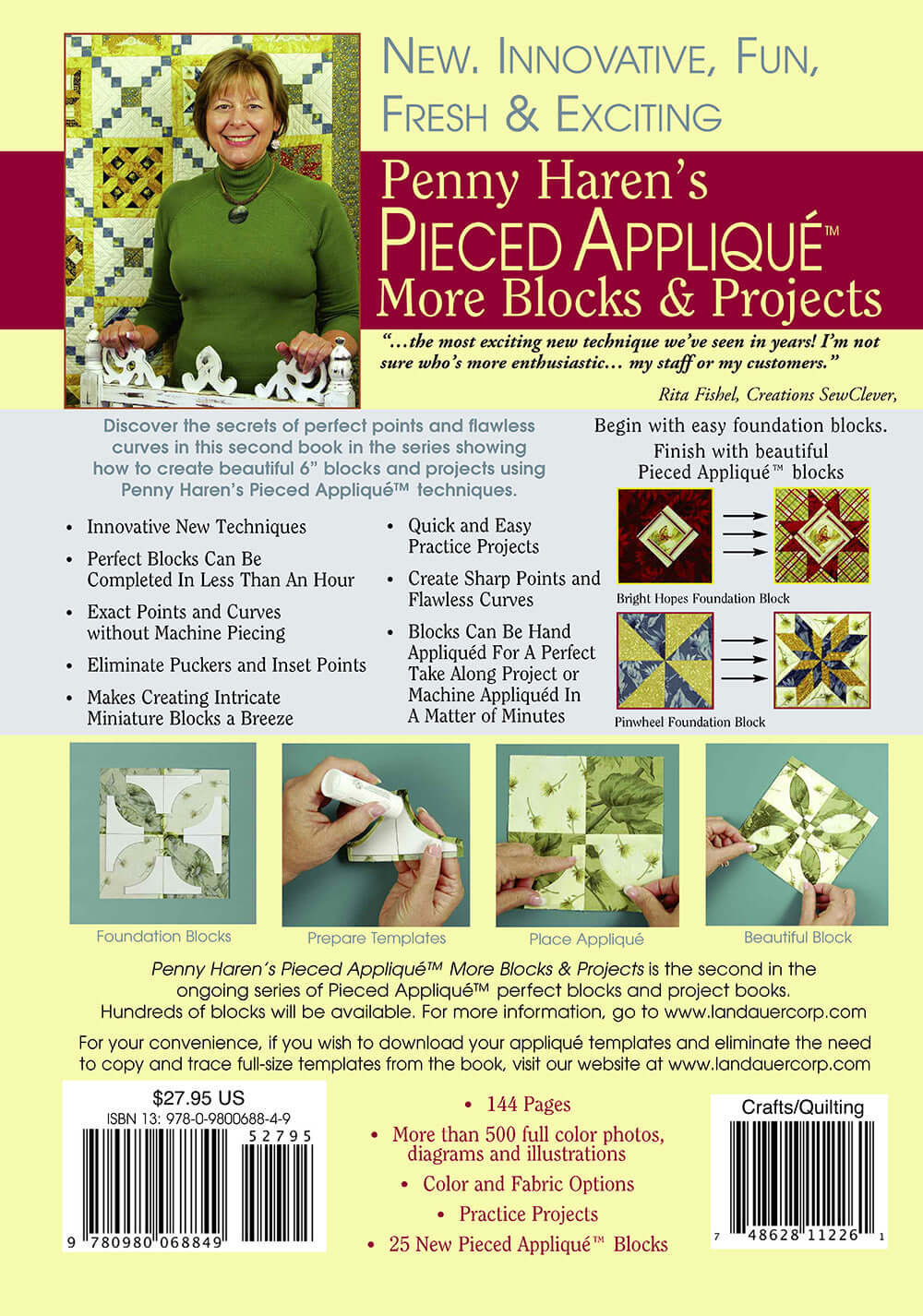 Penny Haren's Pieced Appliqué More Blocks & Projects