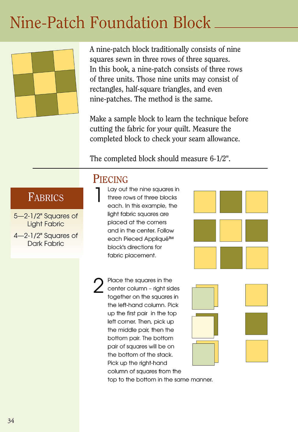 Penny Haren's Pieced Appliqué Intricate Blocks Made Easy