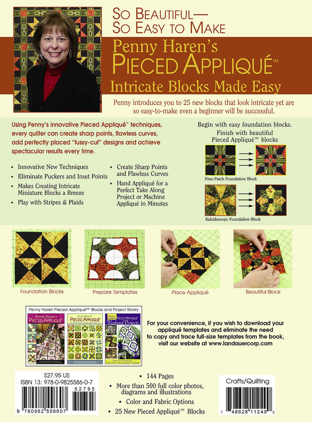 Penny Harens Pieced Appliqué Intricate Blocks Made Easy