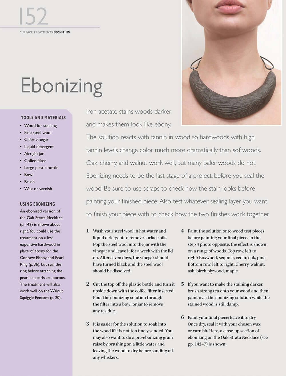 Creating Wooden Jewelry