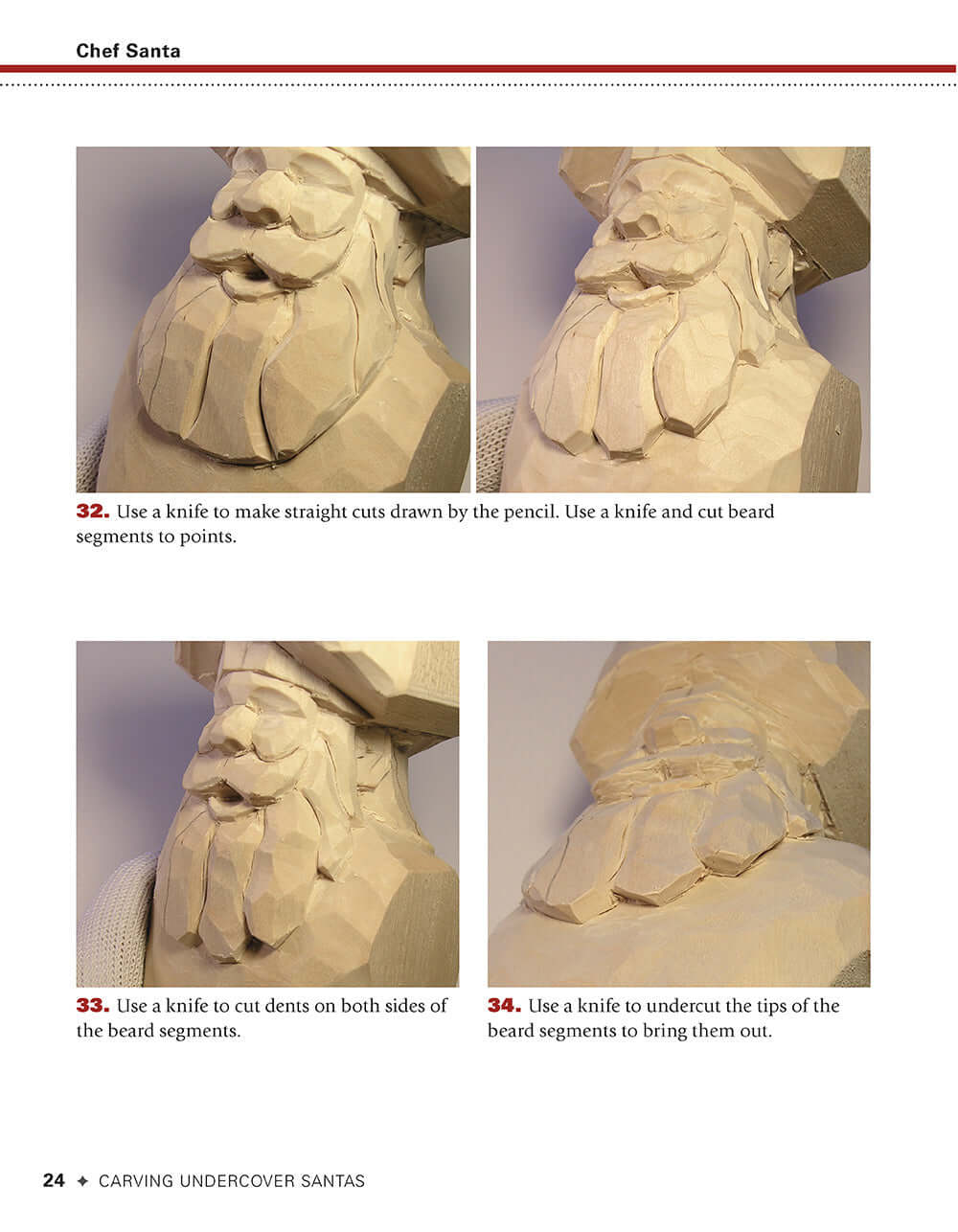 Carving Undercover Santas