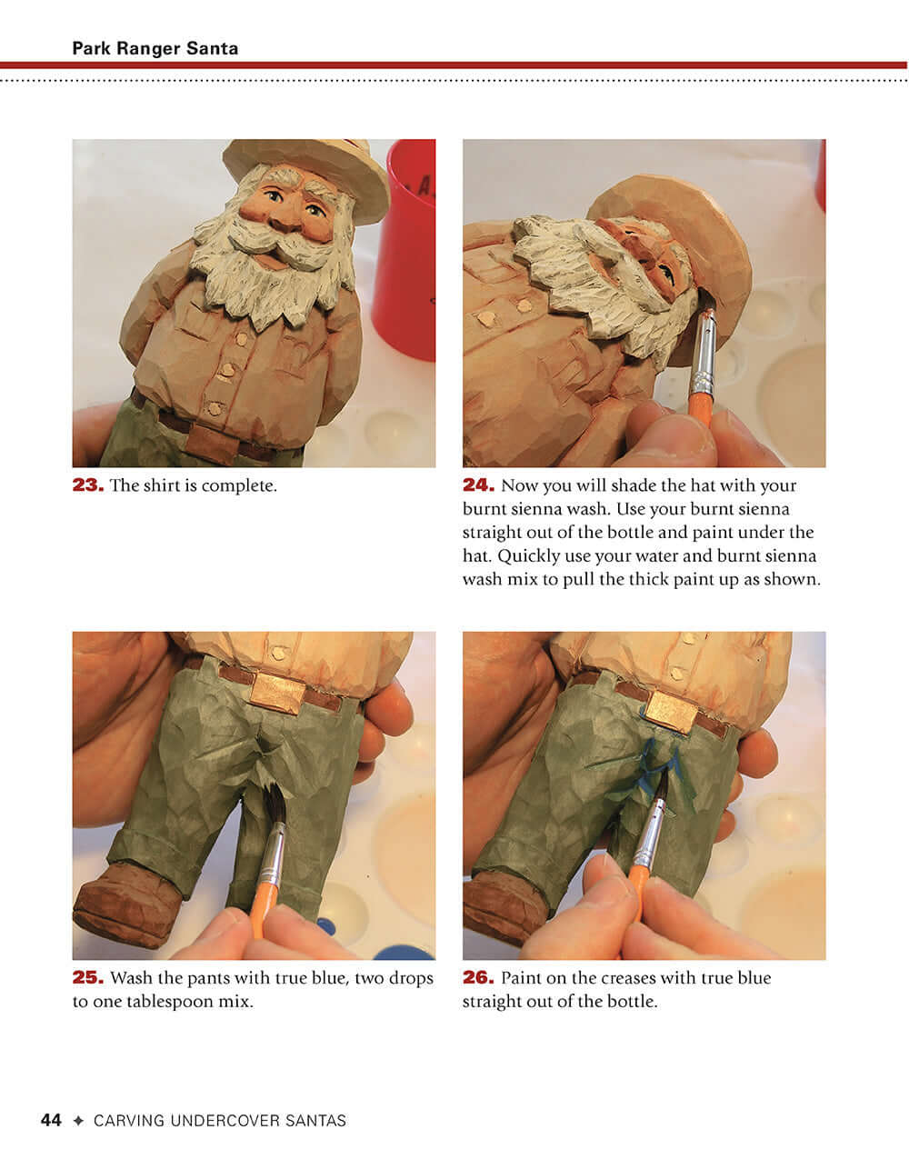 Carving Undercover Santas
