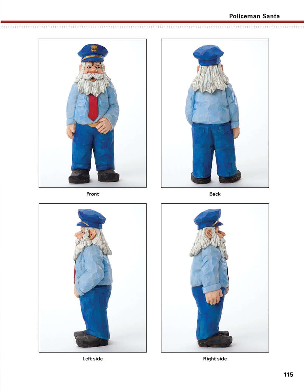 Carving Undercover Santas