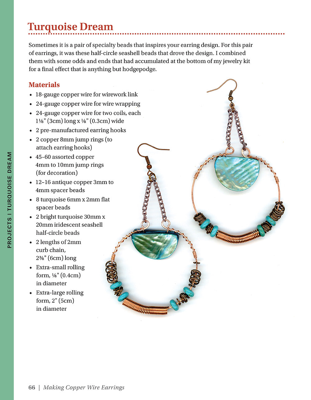 Making Copper Wire Earrings