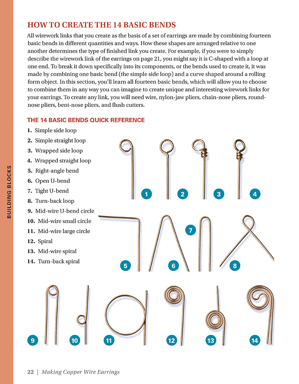 Making Copper Wire Earrings