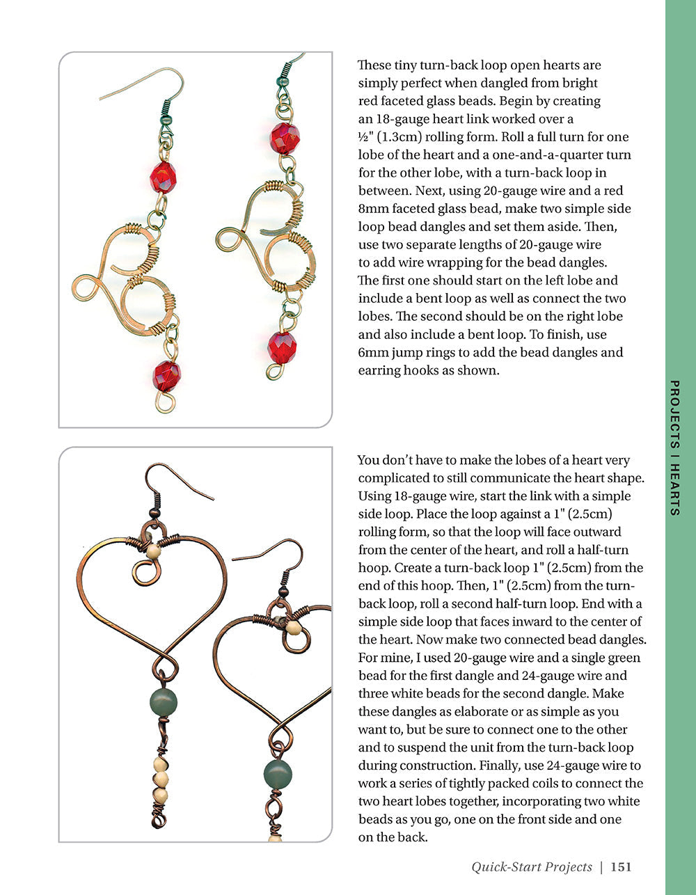 Making Copper Wire Earrings