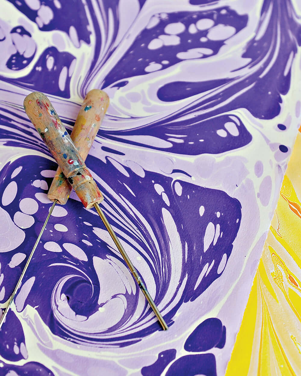 Making Marbled Paper