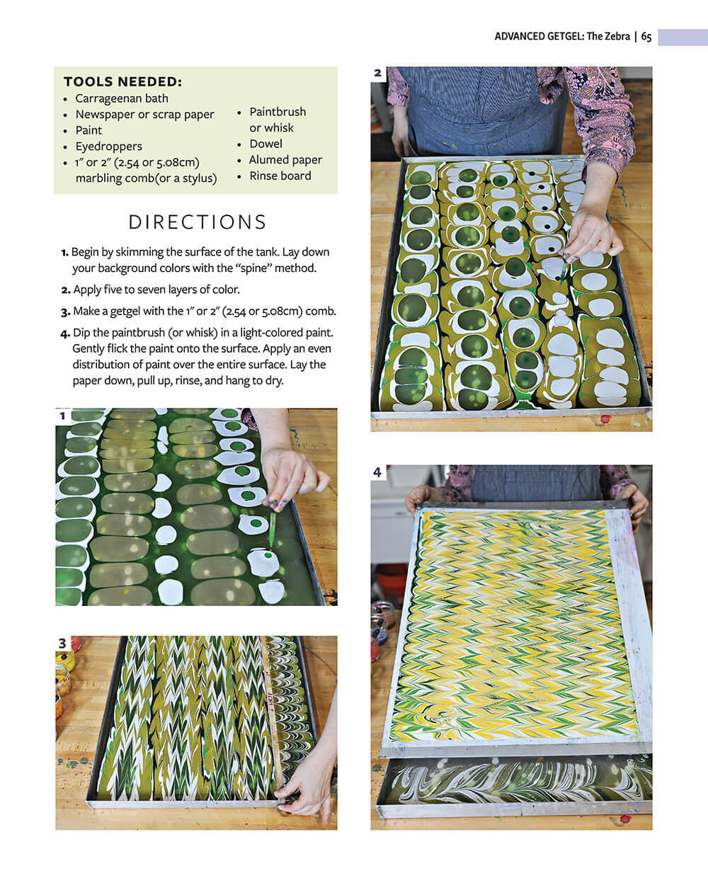 Making Marbled Paper