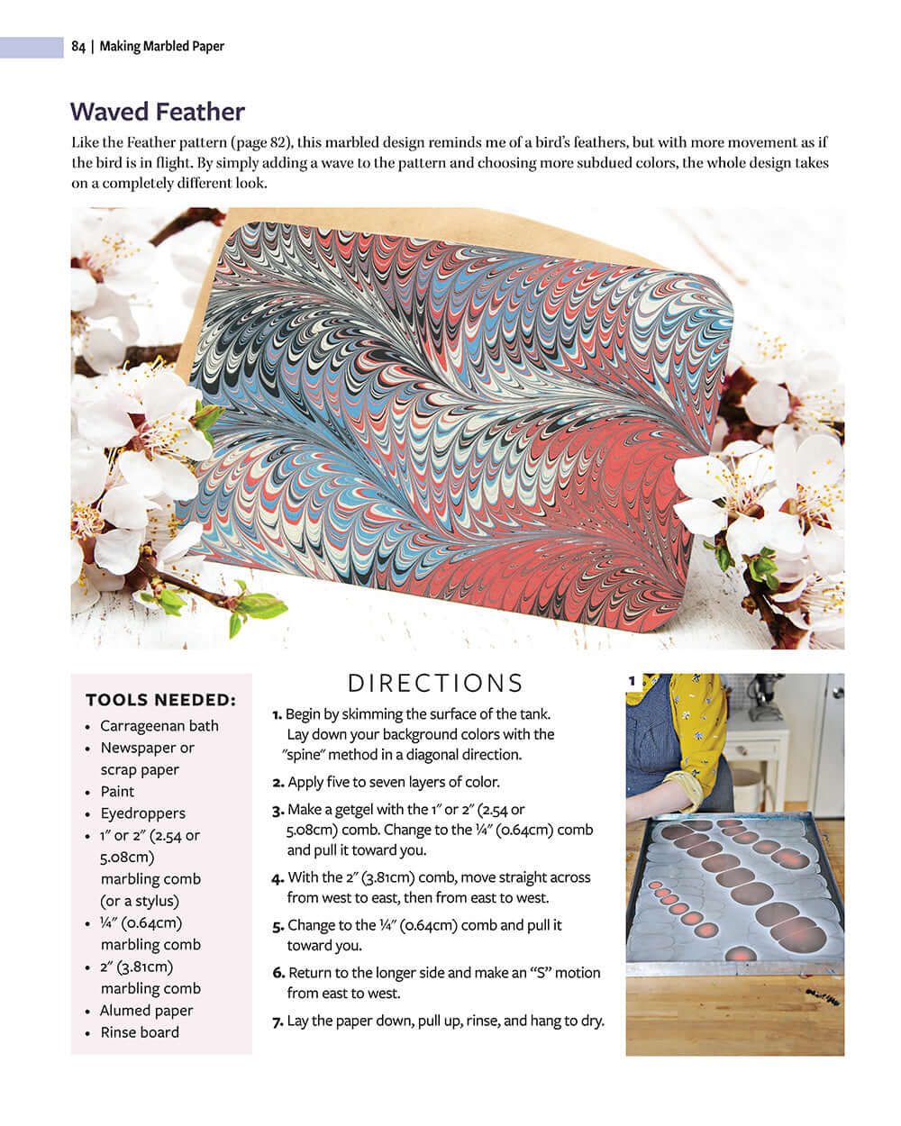 Making Marbled Paper