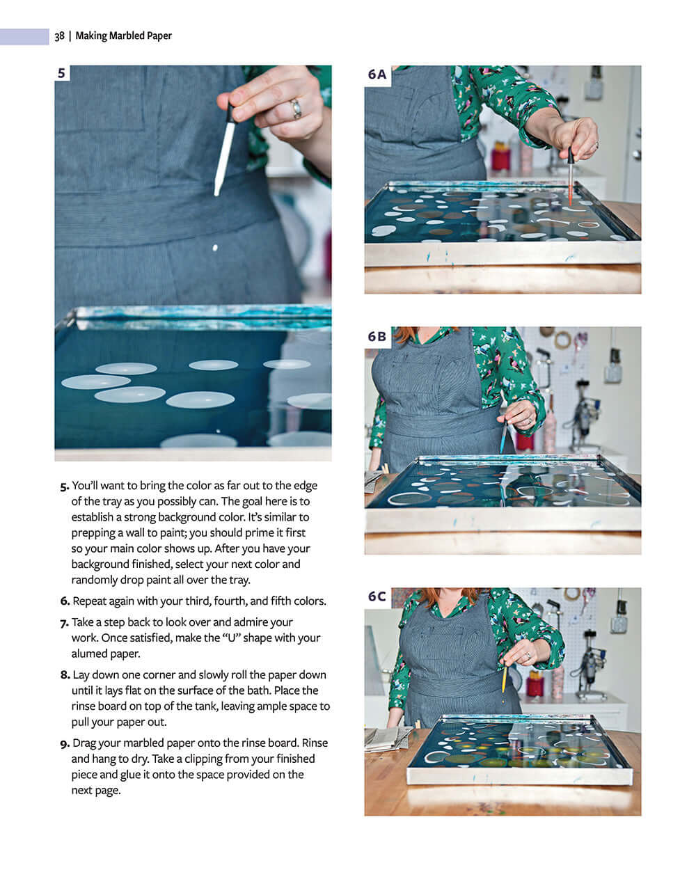 Making Marbled Paper