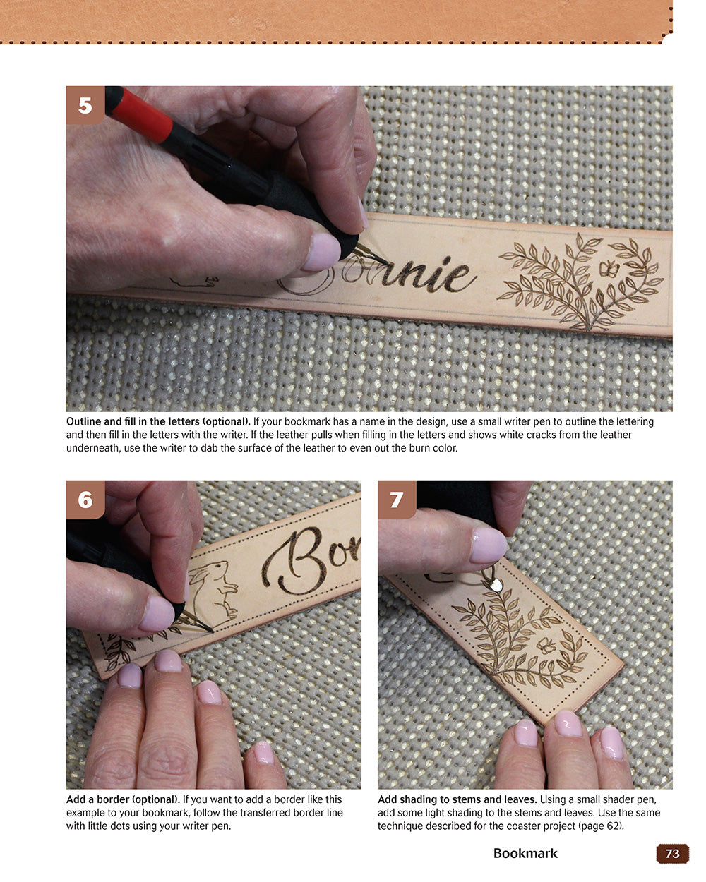Leather Pyrography