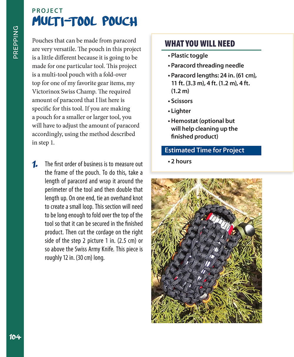 Paracord Projects for Camping and Outdoor Survival