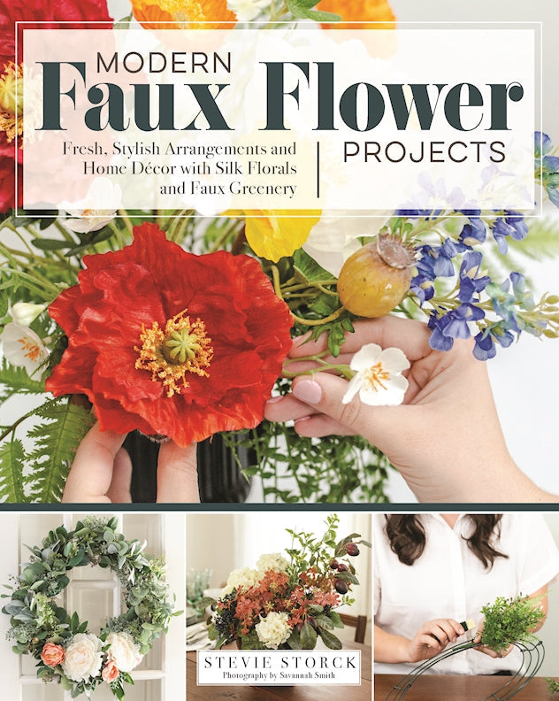 Cover of Modern Faux Flower Projects – Paperback / softback, ISBN 9781497100473