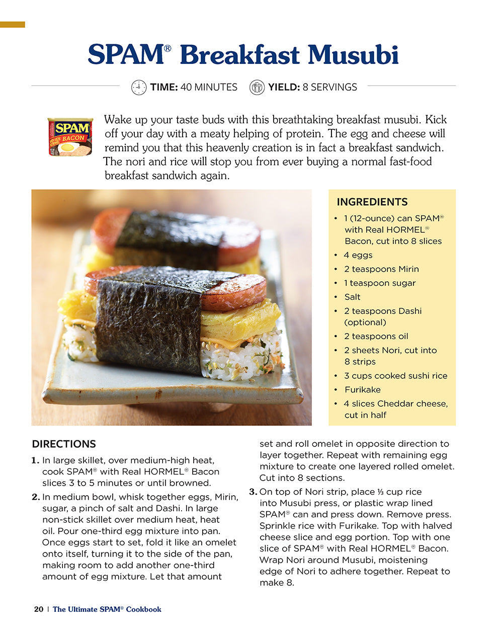 The Ultimate SPAM Cookbook