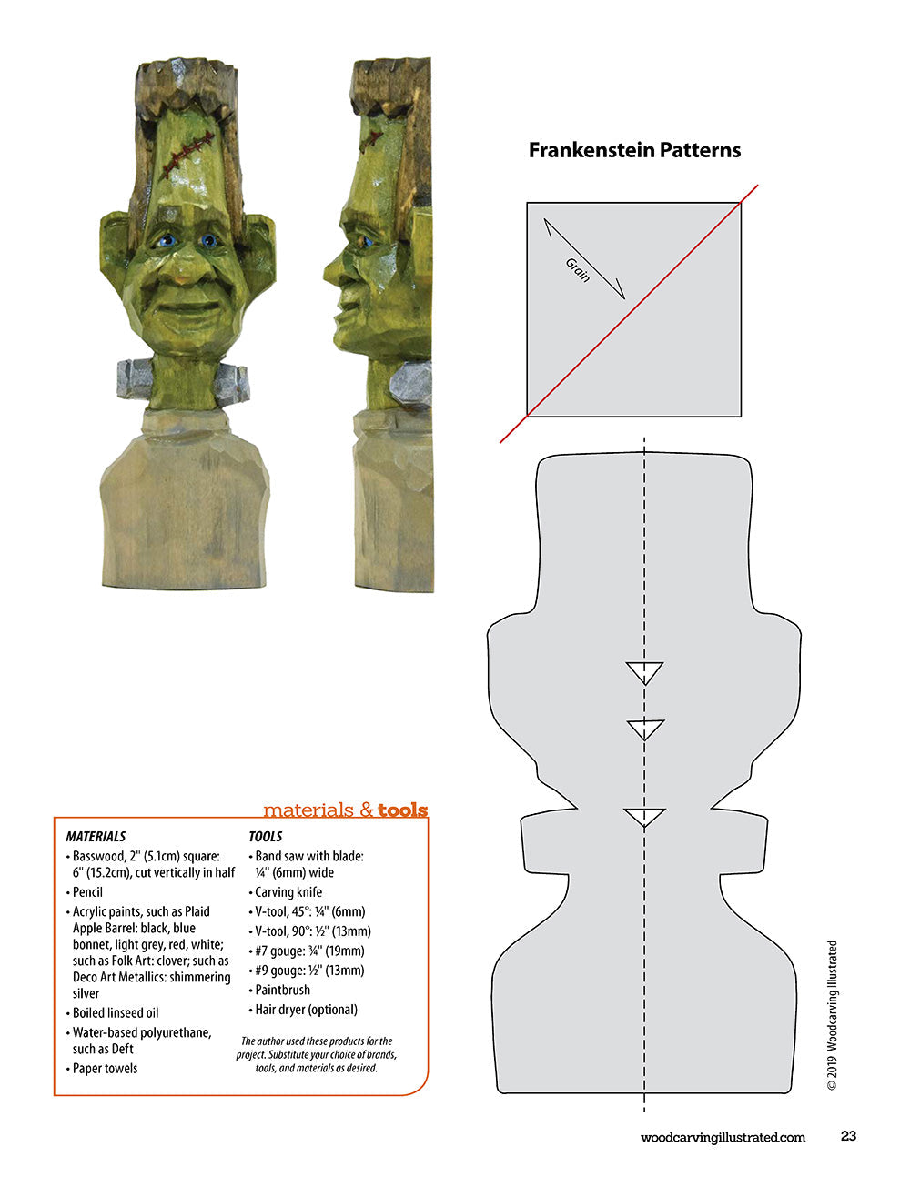 Carving Classic Halloween Monsters