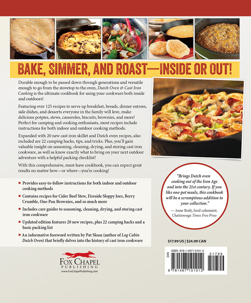 Dutch Oven and Cast Iron Cooking, Revised & Expanded Third Edition
