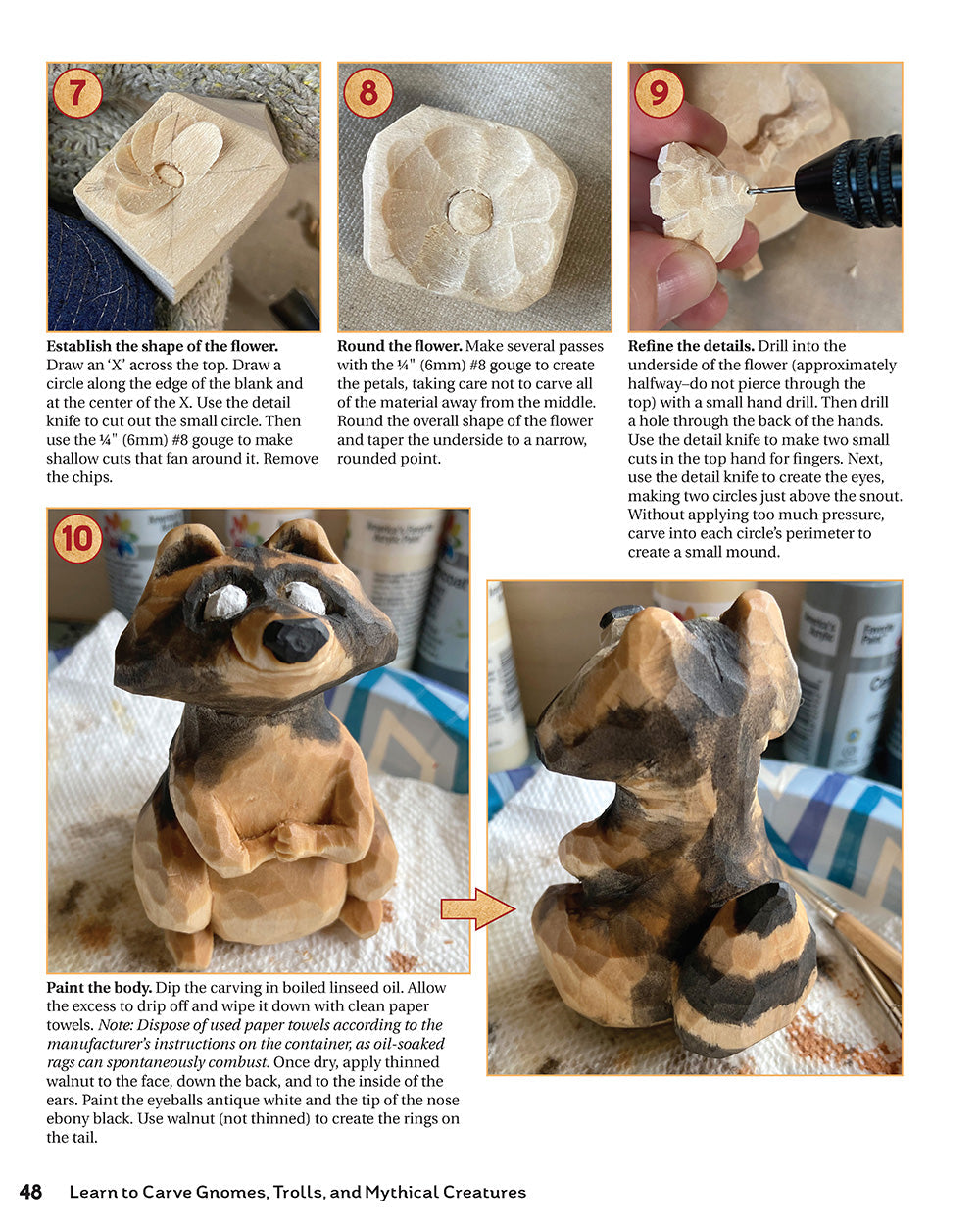 Learn to Carve Gnomes, Trolls, and Mythical Creatures