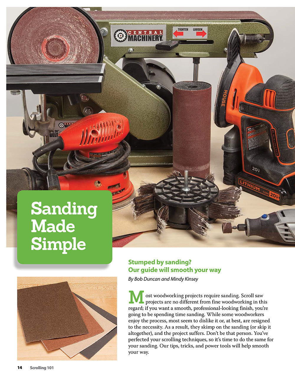 Inside Scrolling 101 – Pamphlet, ISBN 9781497101364