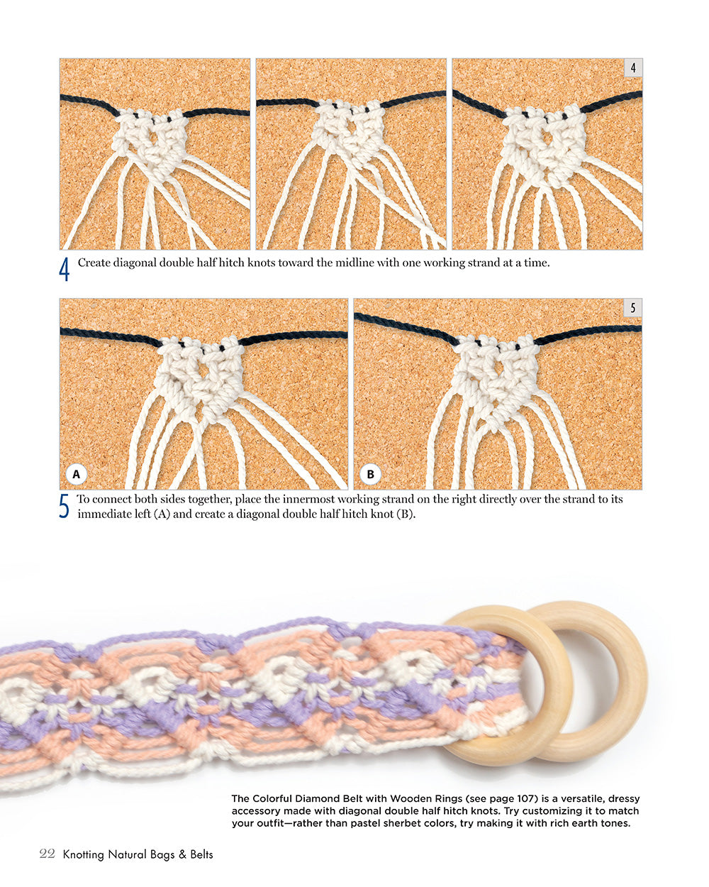 Knotting Natural Bags & Belts