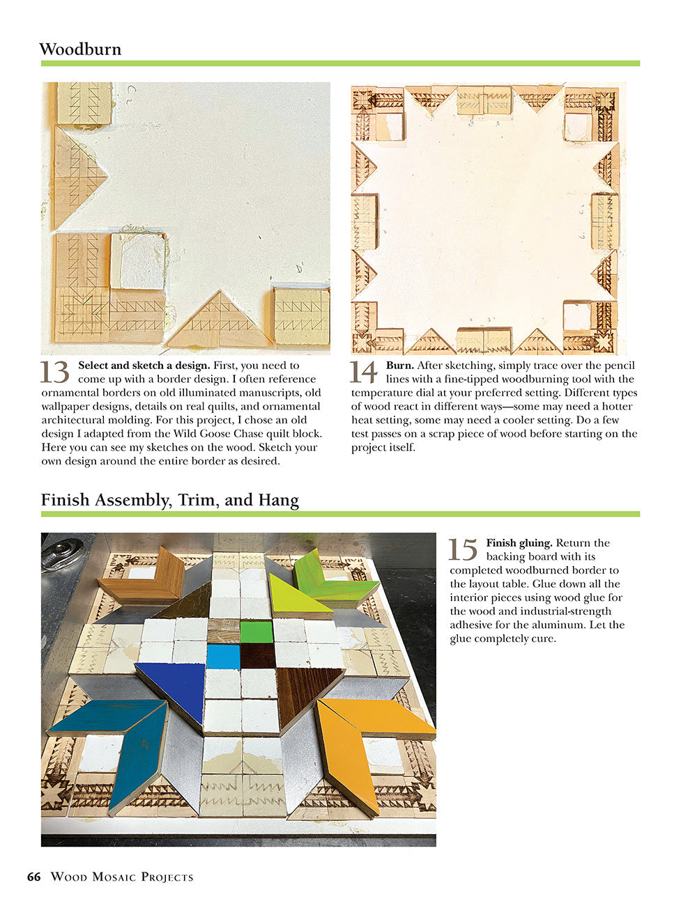 Wood Mosaic Projects