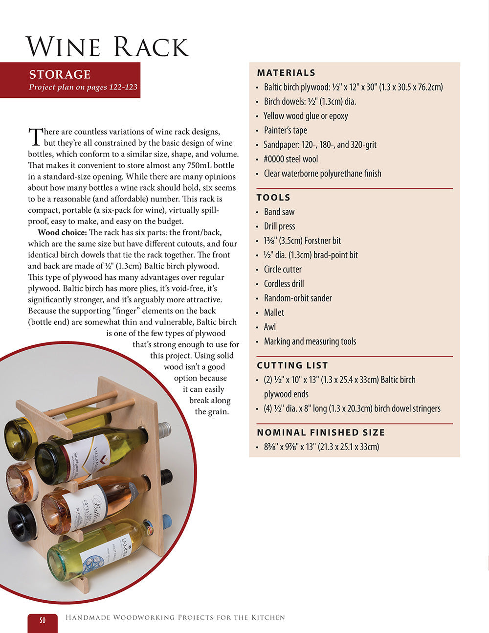 Handmade Woodworking Projects for the Kitchen