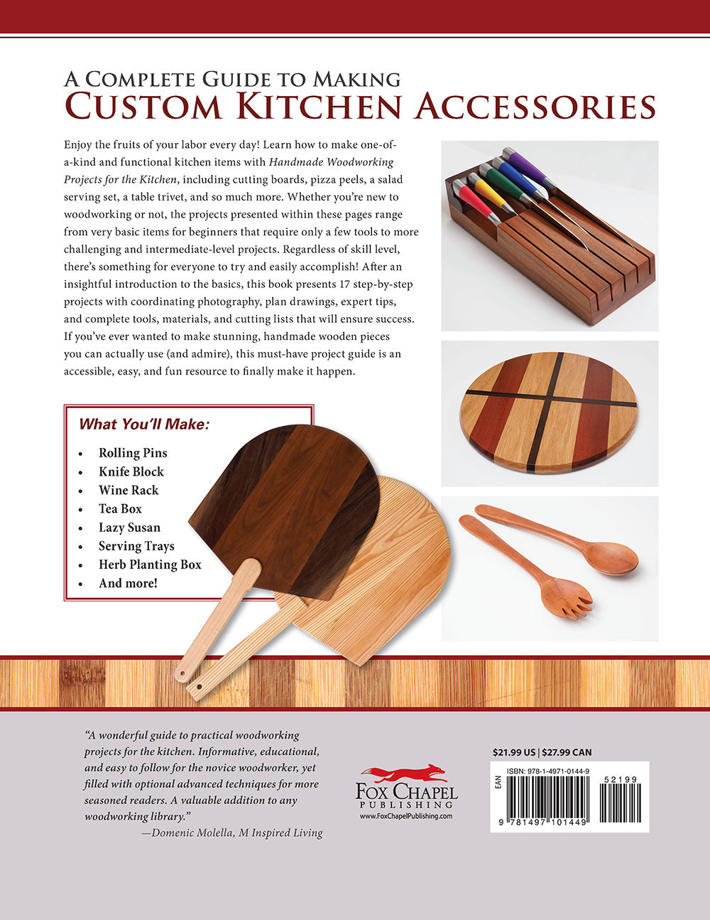 Handmade Woodworking Projects for the Kitchen