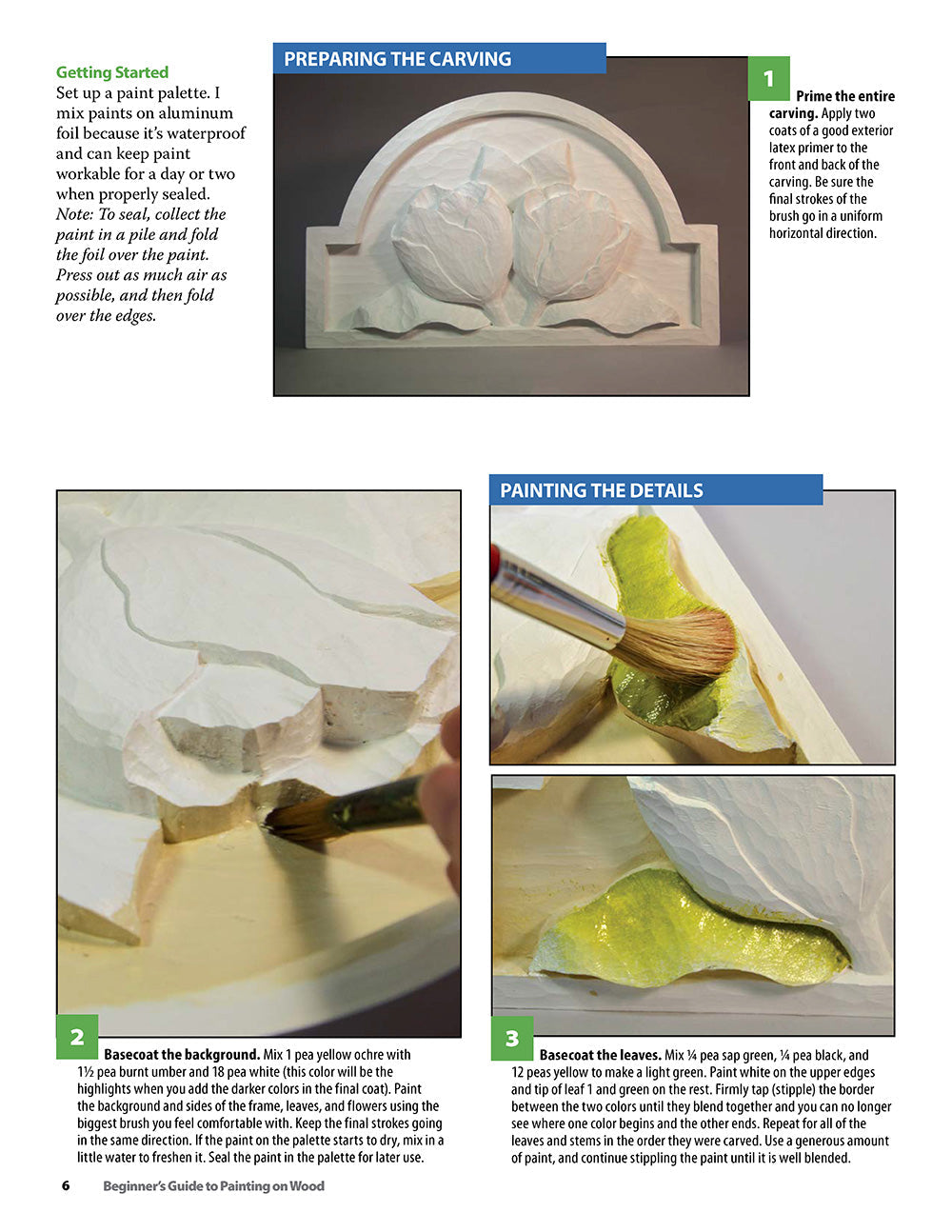 Beginners Guide to Painting on Wood