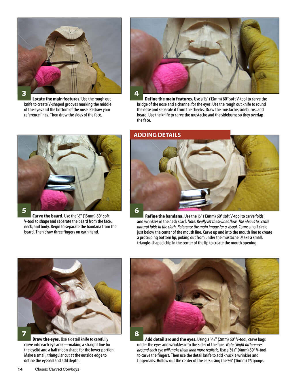 Classic Carved Cowboys