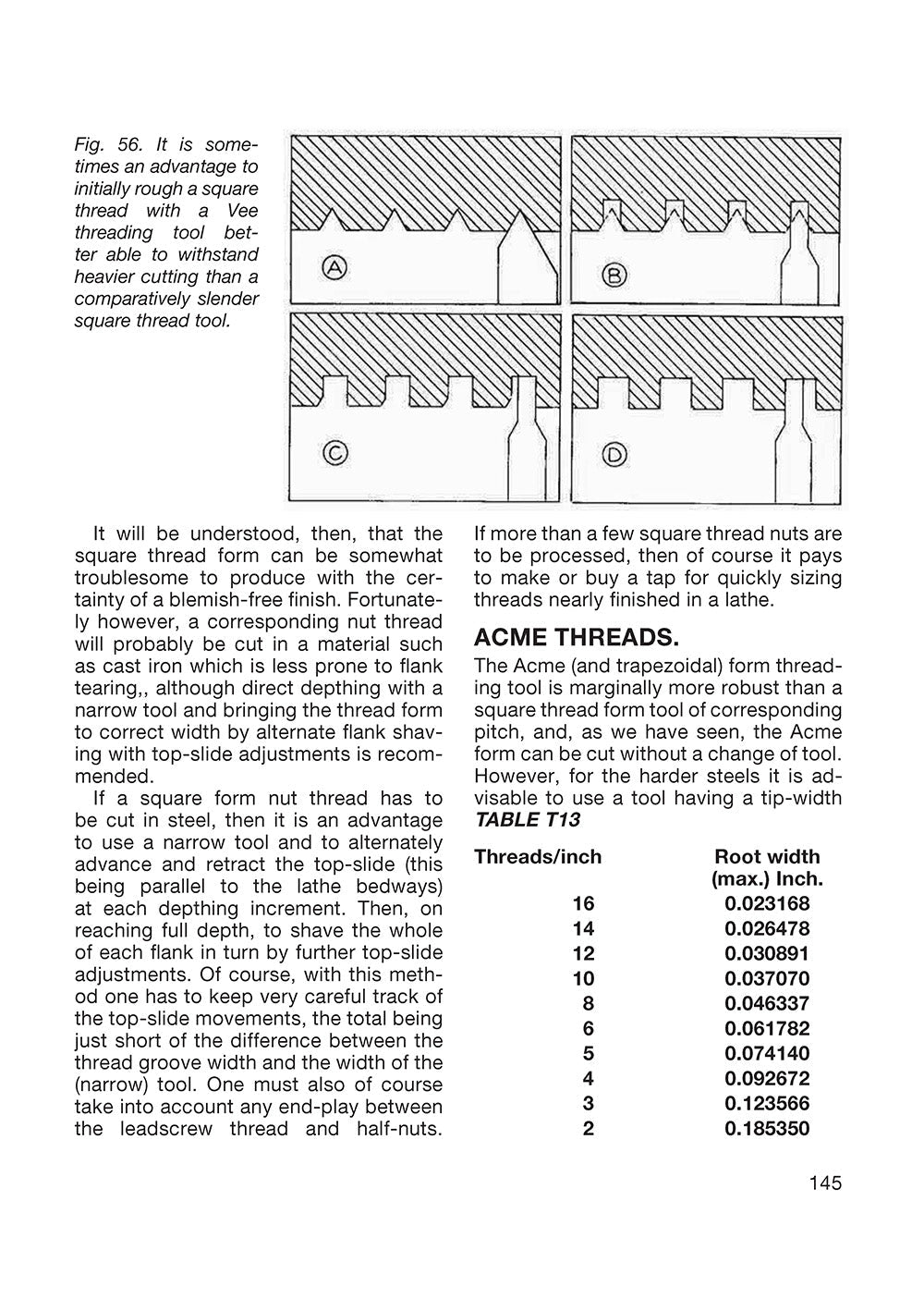 Screwcutting in the Lathe for Home Machinists