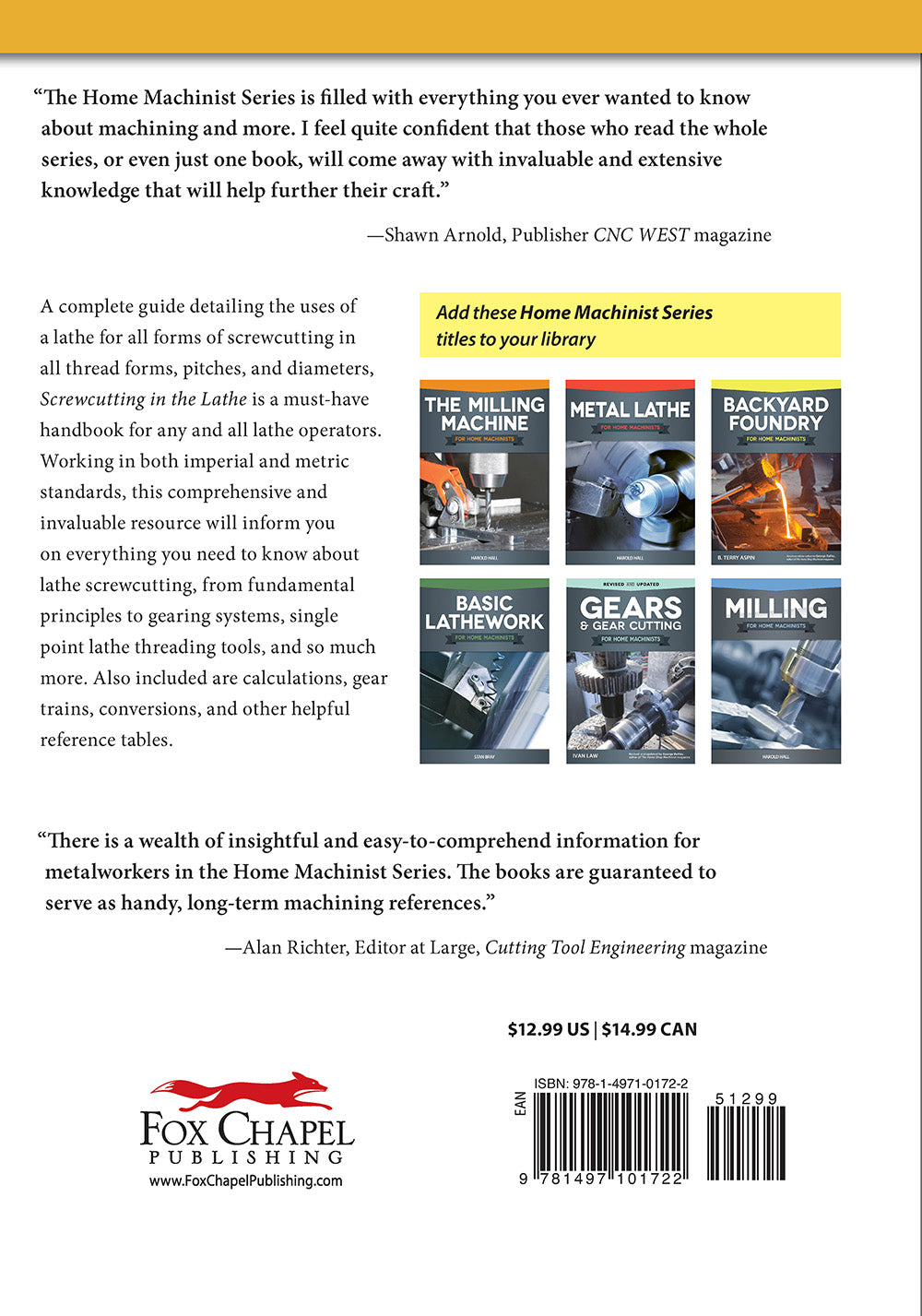 Screwcutting in the Lathe for Home Machinists