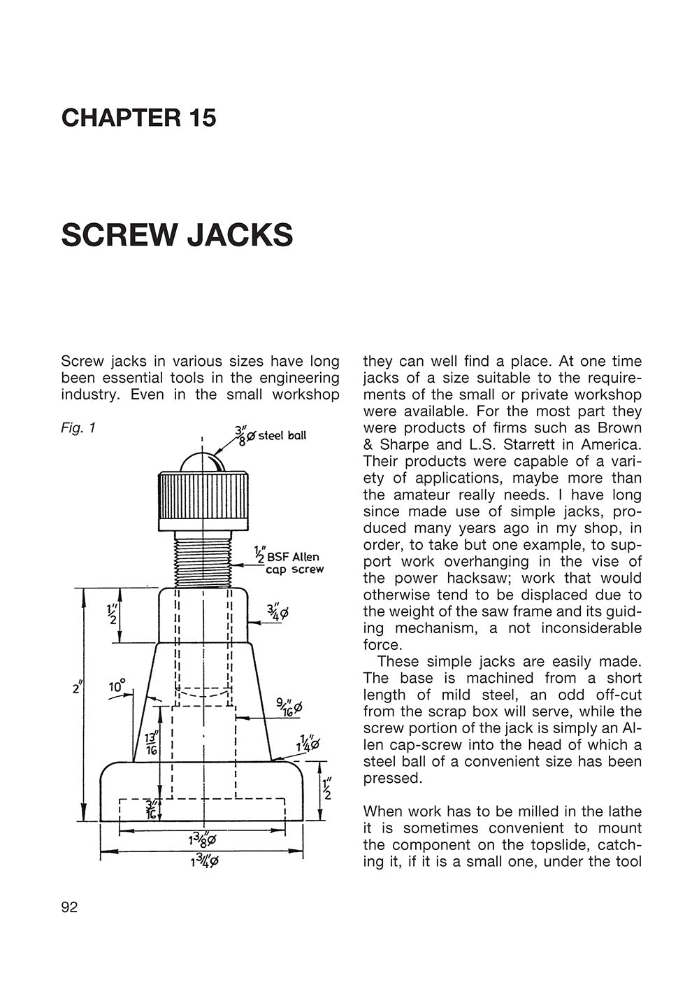 Metalwork and Machining Hints and Tips for Home Machinists