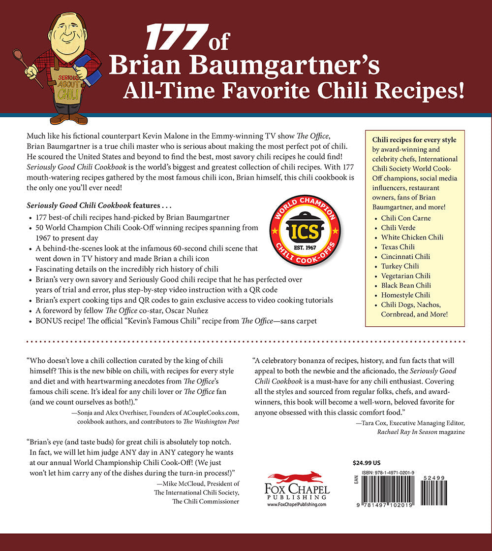 Seriously Good Chili Cookbook