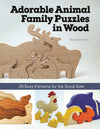 Adorable Animal Family Puzzles in Wood